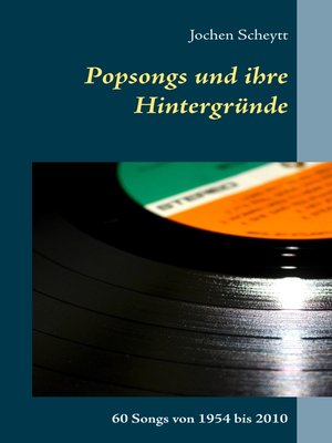 cover image of Popsongs und ihre Hintergründe